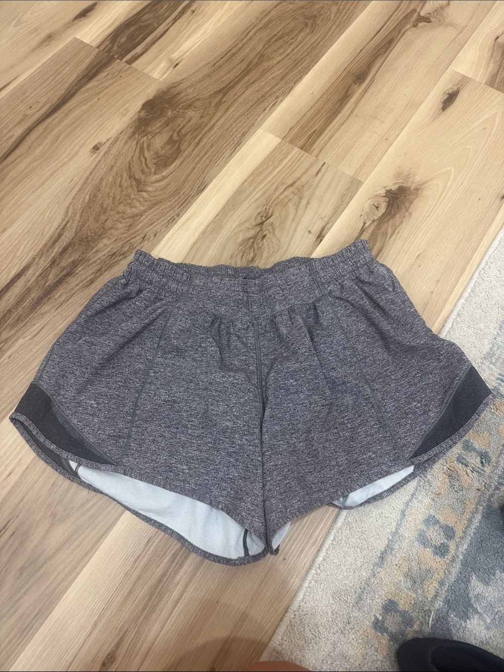 Women’s Athletic Heather Gray Running Shorts